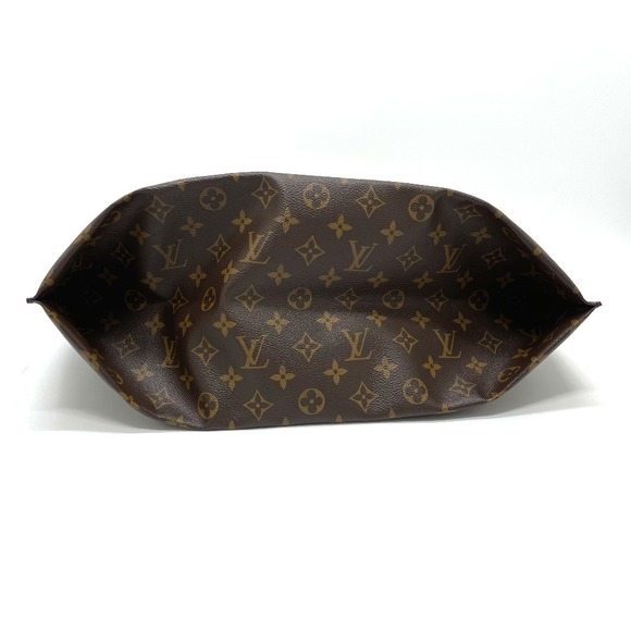 Louis Vuitton Monogram Handbag Tote Bag Brown - Picture 3 of 7